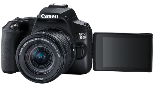 The new EOS Rebel SL3 with Canon EF-S 18-55 f/4-5.6 IS STM Lens