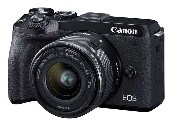 The new EOS M 6 II with EF-M 15-45 f:/3.5-6.3 IS STM