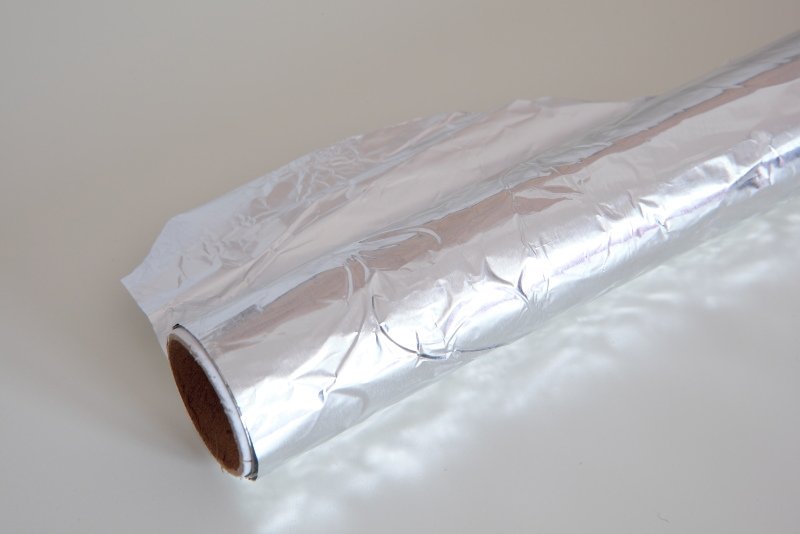 Aluminium foil you can use for blacking out windows in the darkroom