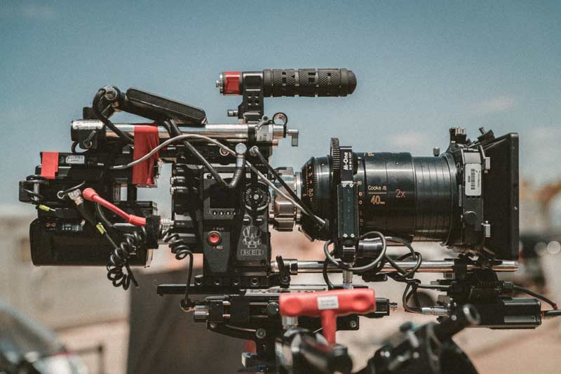 RED Camera with Cooke Anamorphic Lens on a Steadicam