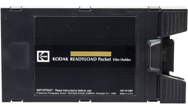 Kodak ReadyLoad Packet film holder