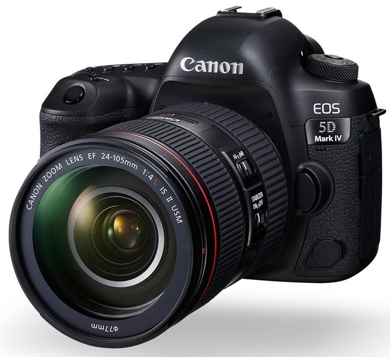 Canon 5D Mark IV Camera with EF 24-105mm 1:4L IS II USM Lens