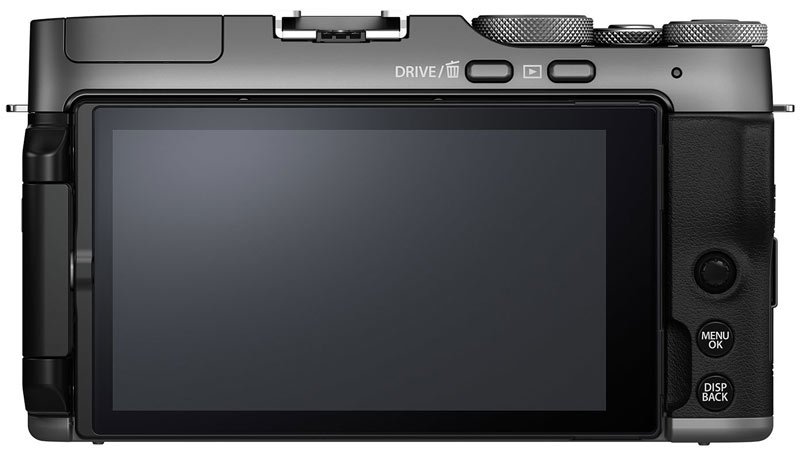 Fujifilm X-A7 Mirrorless camera rear