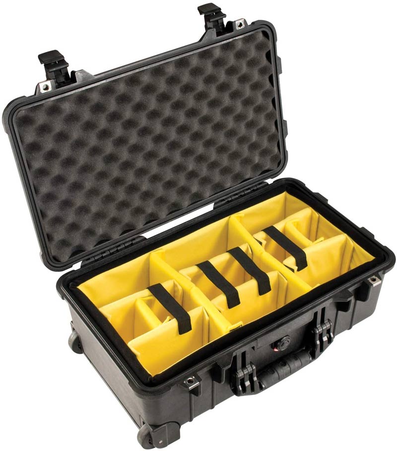 Pelican 1510 Case with padded dividers