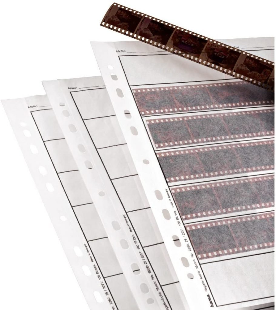 Film can also be stored in a dry cabinet 