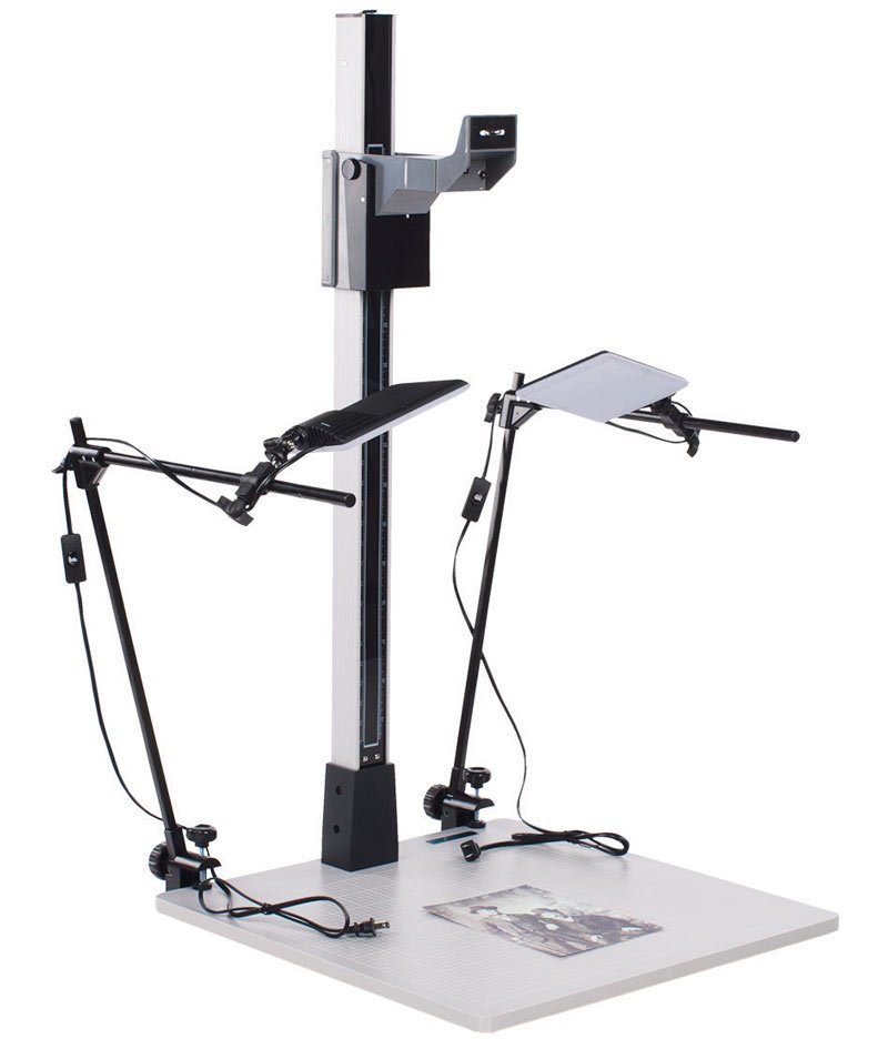 Smith Victor Pro 42" Copy Stand Kit with an LED Light Kit
