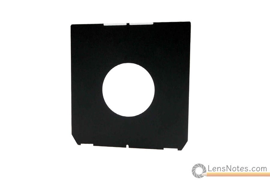 Linhof Technika 4x5 flat lens board with Copal 1 shutter hole